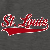 St Louis Hometown Pride Throwback Design Vector Backpack