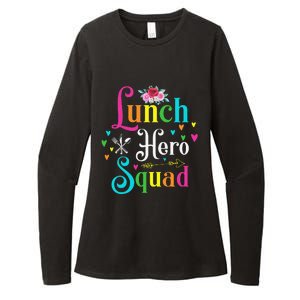 School Lunch Hero Squad Funny Cafeteria Workers Gifts Womens CVC Long Sleeve Shirt