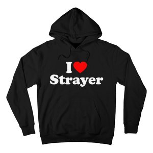 Strayer Love Heart College University Alumni Hoodie