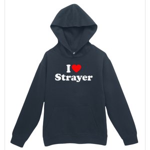 Strayer Love Heart College University Alumni Urban Pullover Hoodie