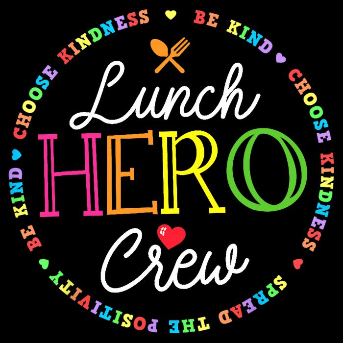 School Lunch Hero Squad Funny Cafeteria Workers Crew Lady V-Neck T-Shirt
