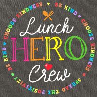 School Lunch Hero Squad Funny Cafeteria Workers Crew Lady Cotton Canvas Backpack