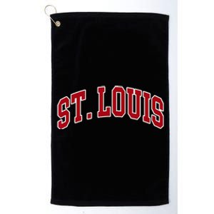 St. Louis Hometown Pride Throwback Design Platinum Collection Golf Towel