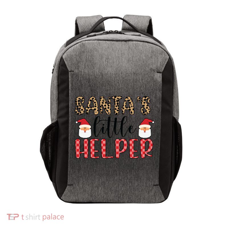 Santa's Little Helper Vector Backpack