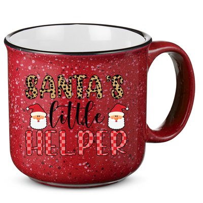Santa's Little Helper 15oz Campfire Ceramic Mug