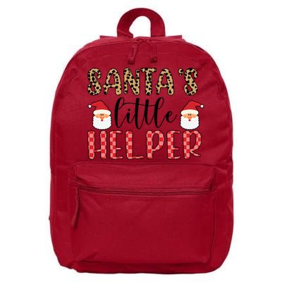 Santa's Little Helper 16 in Basic Backpack