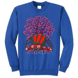 Spider Lover Heart Tree Love Spider Valentine's Day Cute Gift Sweatshirt