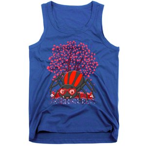 Spider Lover Heart Tree Love Spider Valentine's Day Cute Gift Tank Top