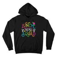 School Lunch Hero Squad Funny Cafeteria Workers Gifts Hoodie