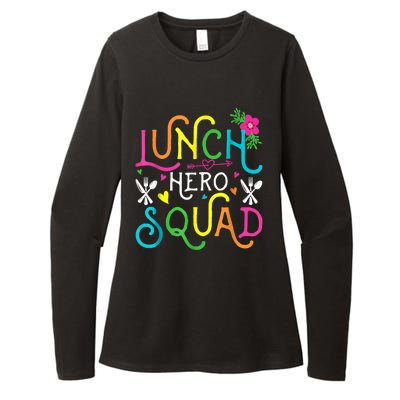 School Lunch Hero Squad Funny Cafeteria Workers Gifts Womens CVC Long Sleeve Shirt