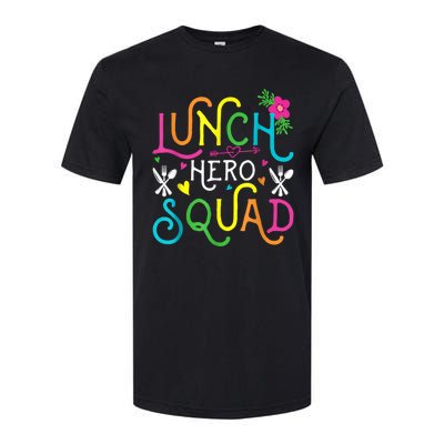 School Lunch Hero Squad Funny Cafeteria Workers Gifts Softstyle CVC T-Shirt