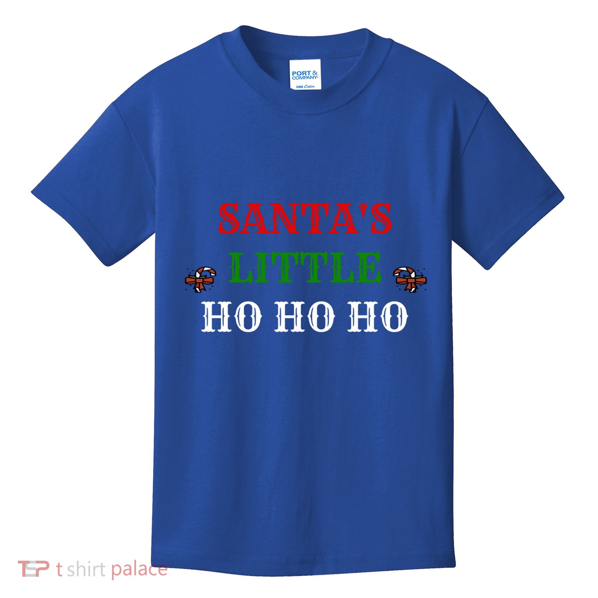 Santas Little Ho Ho Ho Cool Gift Kids T-Shirt