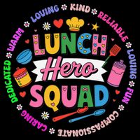 School Lunch Hero Squad Impact Tech Backpack