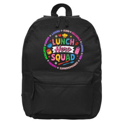 School Lunch Hero Squad 16 in Basic Backpack