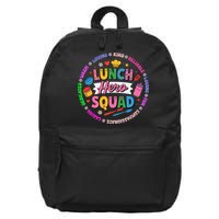 School Lunch Hero Squad 16 in Basic Backpack