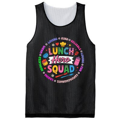 School Lunch Hero Squad Mesh Reversible Basketball Jersey Tank