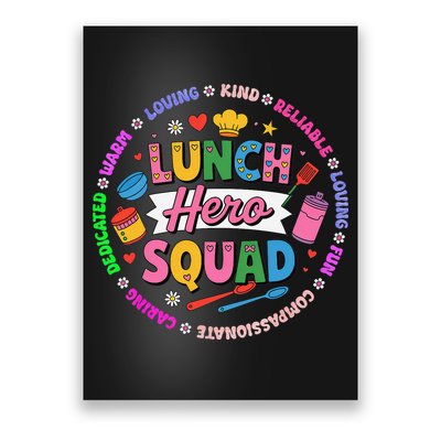 School Lunch Hero Squad Poster