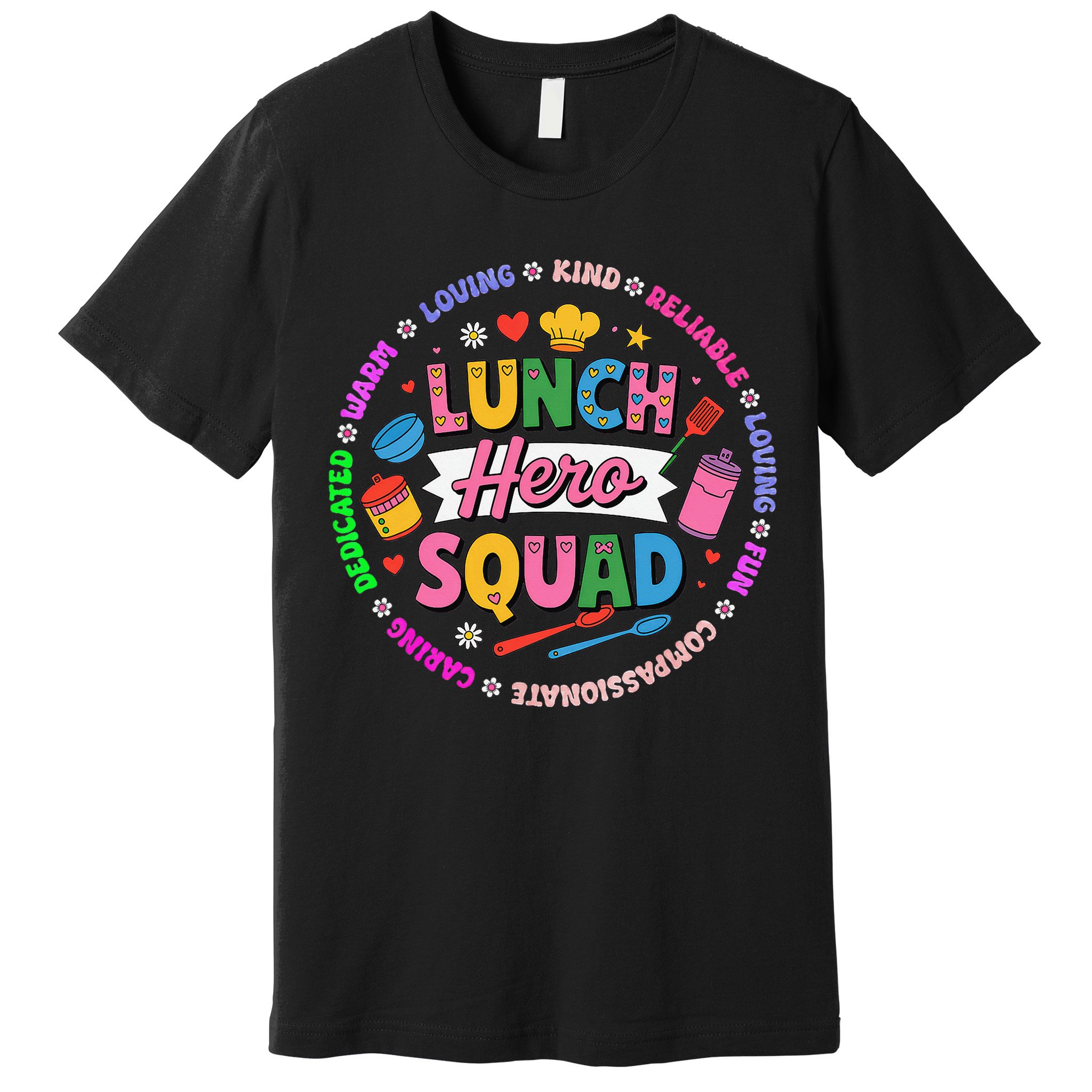School Lunch Hero Squad Premium T-Shirt