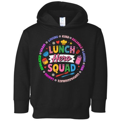 School Lunch Hero Squad Toddler Hoodie