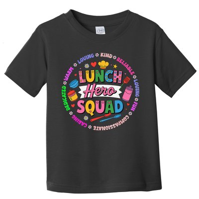School Lunch Hero Squad Toddler T-Shirt