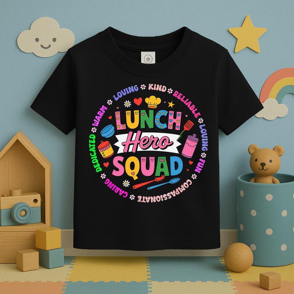 School Lunch Hero Squad Toddler T-Shirt