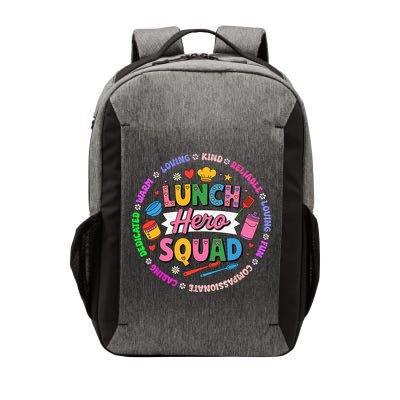 School Lunch Hero Squad Vector Backpack