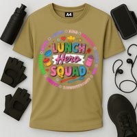 School Lunch Hero Squad Cooling Performance Crew T-Shirt