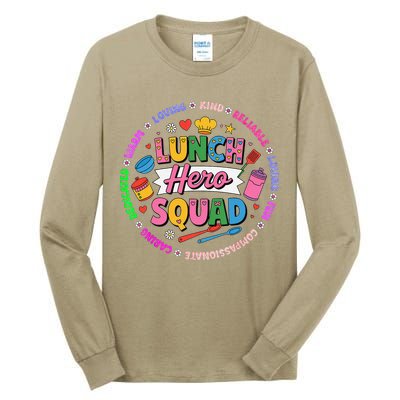 School Lunch Hero Squad Tall Long Sleeve T-Shirt