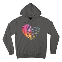 Sign Language Heart ASL Gift Deaf Gift ASL Teacher Gift Hoodie