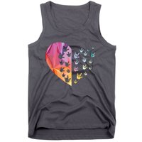 Sign Language Heart ASL Gift Deaf Gift ASL Teacher Gift Tank Top