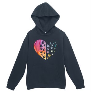 Sign Language Heart ASL Gift Deaf Gift ASL Teacher Gift Urban Pullover Hoodie