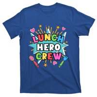 School Lunch Hero Squad A Food Service Team Lunch Hero Crew Cool Gift T-Shirt