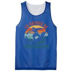 Snowboarding Lover Humor Design Funny Snowboarder Gift Mesh Reversible Basketball Jersey Tank