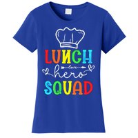 School Lunch Hero Squad Funny Cafeteria Workers Gift Women's T-Shirt