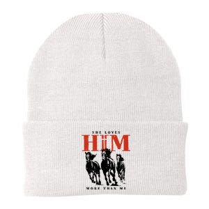 She Loves Him More Than Me Knit Cap Winter Beanie