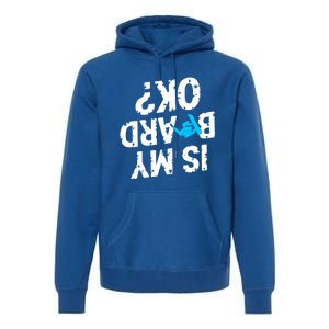 Snowboarding Lover Humor Design Funny Snowboarder Gift Premium Hoodie