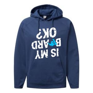 Snowboarding Lover Humor Design Funny Snowboarder Gift Performance Fleece Hoodie