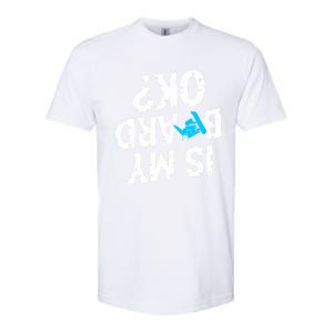 Snowboarding Lover Humor Design Funny Snowboarder Gift Softstyle CVC T-Shirt