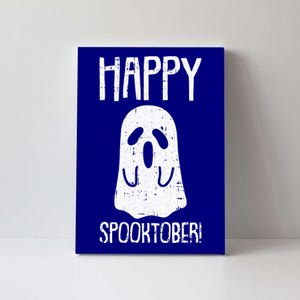 Spooktober Lazy Halloween Costume Funny Ghost Ghoul Spirit Cute Gift Canvas