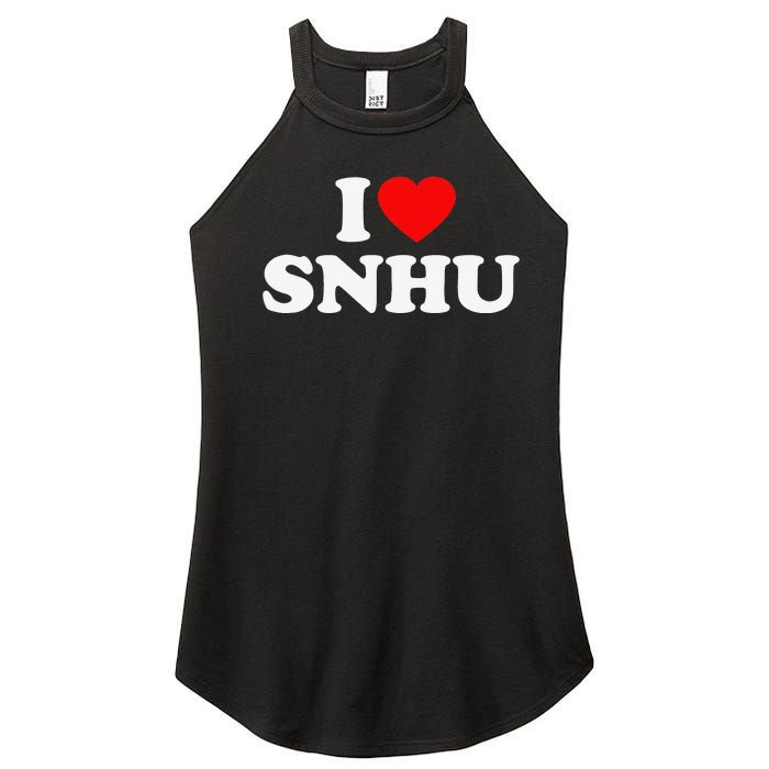 SNHU Love Heart College University Alumni Women's Perfect Tri Rocker Tank