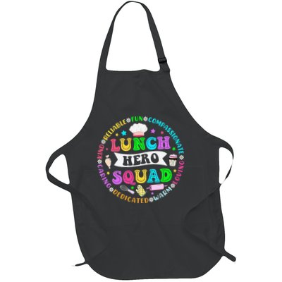 School Lunch Hero Squad Funny Cafeteria Workers Lunch Lady Apron