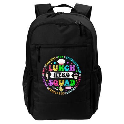 School Lunch Hero Squad Funny Cafeteria Workers Lunch Lady Backpack