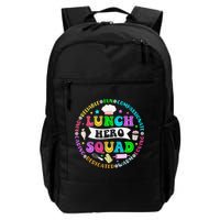 School Lunch Hero Squad Funny Cafeteria Workers Lunch Lady Backpack