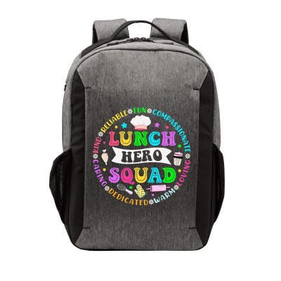 School Lunch Hero Squad Funny Cafeteria Workers Lunch Lady Vector Backpack