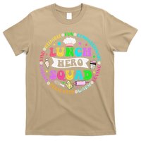 School Lunch Hero Squad Funny Cafeteria Workers Lunch Lady T-Shirt