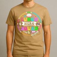 School Lunch Hero Squad Funny Cafeteria Workers Lunch Lady T-Shirt