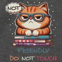 Sarcastic Loner Introvert Not A Friendly Do Not Touchs Vector Backpack