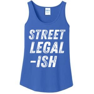 Street Legal Ish Mechanic Drag Racing Hot Rod Low Rider Car Gift Ladies Essential Tank