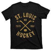 St. Louis Ice Hockey Hoodie Crossed Sticks T-Shirt