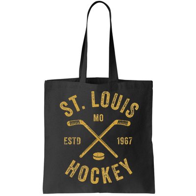 St. Louis Ice Hockey Hoodie Crossed Sticks Bag